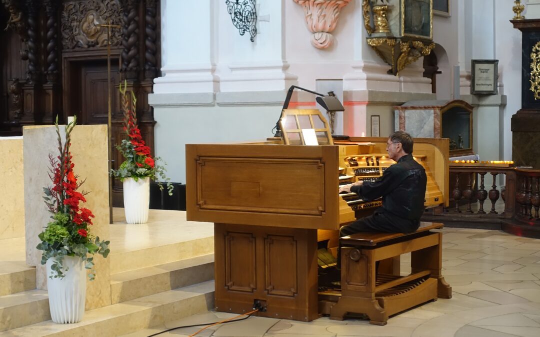 Große Orgelwerke auf der Waldsassener Basilikaorgel