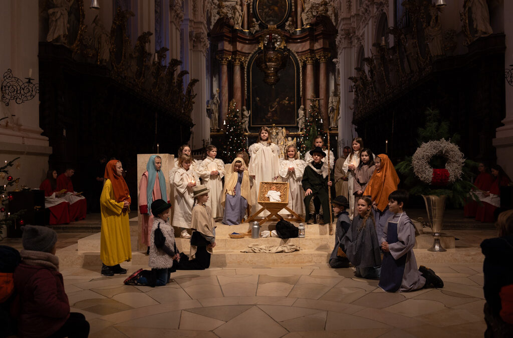 Feier der Geburt Jesu in Waldsassen